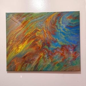 Abstract art by pouring.kaos